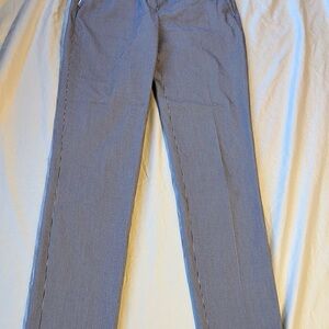Jones New York Women's Striped Blue Pants size 4